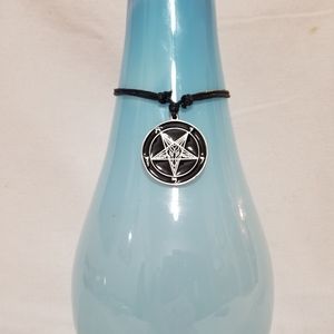 Gothic alchemy pendant